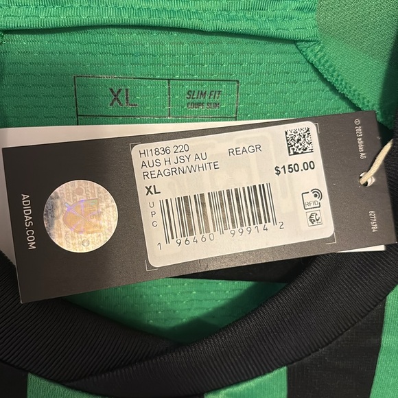 NWT Austin FC adidas 23/24 Authentic Jersey Mens XL - Picture 7 of 9